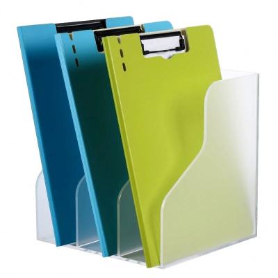 China Latest Hot Selling Environmentally Friendly Acrylic File Holder Fine Quality Acrylic Folder Holder for sale