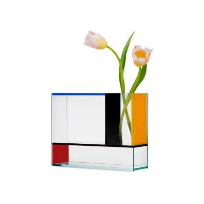 China China Factory Sale Environmentally Friendly Flower Acrylic Vase Custom Design Colored Acrylic Vase for sale