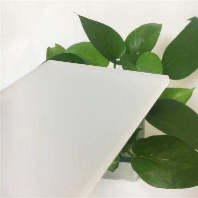 China Environmental protection eco-friendly white frosted acrylic sheet cutting for sale