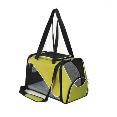 China Sustainable Safety Airline Dog Kennel Pet Travel Bag Portable Hard-sided Approved Pet Carrier for sale