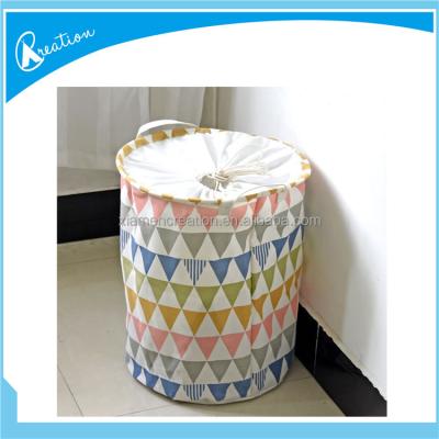 China Sustainable Fabric Laundry Hamper, Cotton Laundry Hamper, Canvas Laundry Hamper for sale