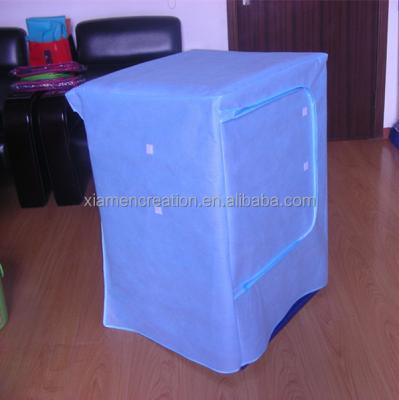 China Mordern Non Woven Fabric Washing Machine Dust Cover With PE Lamination for sale