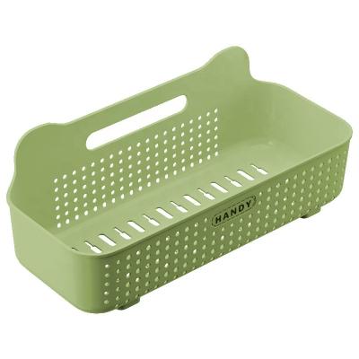 China Sustainable Shelves Flat Basket With Hooks for Bathroom Bath set Bathroom  Shampoo Hanging Holder Decorative Storage for sale