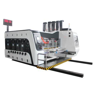 China Corrugated Cardboard Box Corrugated Cardboard Printing Machine Automatic 2 Color Printer Slotter Die Cutter Machine for sale