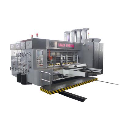 China Cardboard Box Making Machine Factory Supply Rotary High Speed ​​Printing Slotting Die Cutting Machine for sale