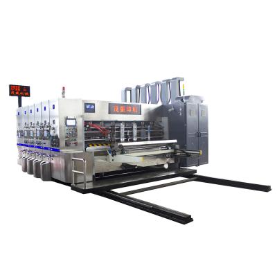 China Dongguang Corrugated Cardboard Box New Automatic Corrugated Cartoner Grooving Die Cutting Machine for sale