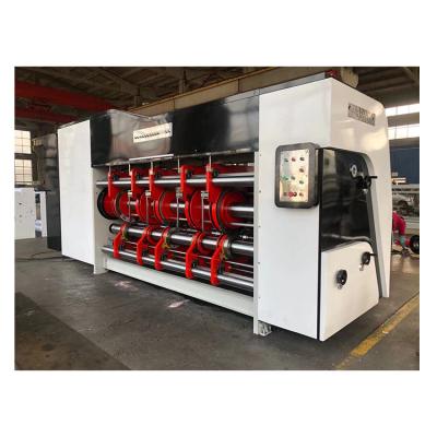 China Cardboard Flexo Corrugated Box Printing New Safe Reliable And Convenient Automatic Box Slotting Machine for sale