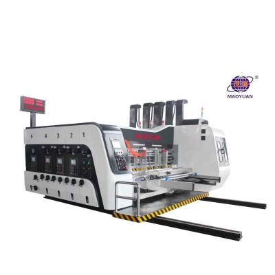 China Cardboard Box Making Machine Easy To Operate Safety Box Slotting High Speed ​​Die Cutting Machine for sale