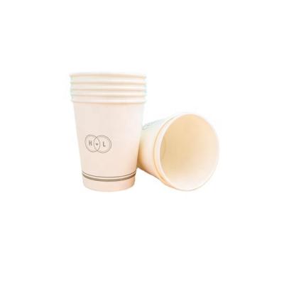 China Wholesale Printing Single Wall Disposable Paper Cup 9oz Polyethylene Paper+PE Paper Cup 250ml for sale