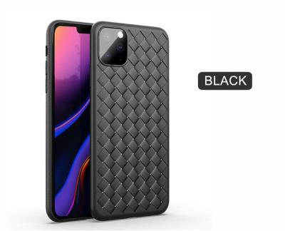 China Shockproof Breathable Mesh Case For iPhone 13 12 11 pro Max Leather TPU Weaving BV Grid Silicone Cover Xr Xs 6 7 8 Plus Se 3 Se 2020 Case for sale