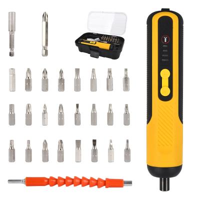 China Multifunctional Portable Screwdriver Hand Held Mini Wrench Cordless Screwdriver Set 3.6V Battery Power by Vertak for sale