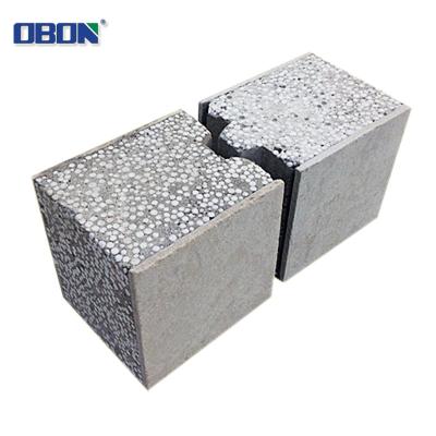 China Fujian OBON 50mm 60mm/75mm Contemporary Fast Installation EPS Roof Sandwich Panel Lightweight Polystyrene Wall Panel In Bangladesh for sale