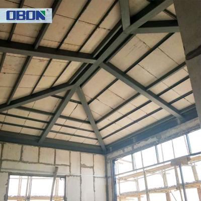 China OBON Traditional Low Cost Precast House Partition Wall Precast Insulated Roof EPS Cement Sandwich Panels for sale