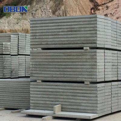 China Perforated Lightweight Fiber Cement Panel EPS Sandwich Exterior Wall Panel for sale