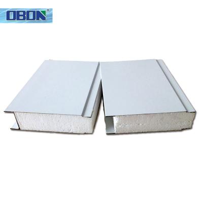 China OBON 50~200mm Thickness Thermal Insulation Contemporary Polystyrene EPS Sandwich Panel Roofing And Wall Panels for sale