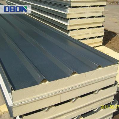 China OBON Soundproof Used Polyurethane Insulated Panels Price For Sale for sale