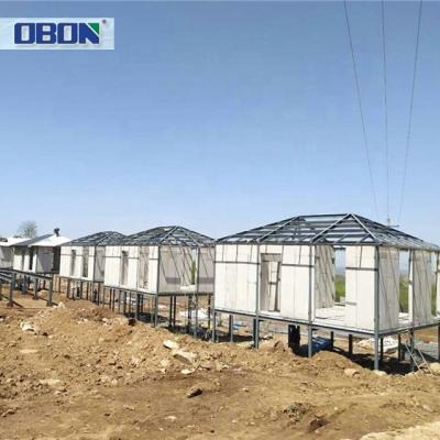 China OBON Contemporary Eco-Friendly European Luxury Prefab Modular Homes for sale