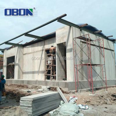 China OBON Lightweight Quick Assembly Warehouse, Ready Made Low Cost Prefab House Panama. for sale