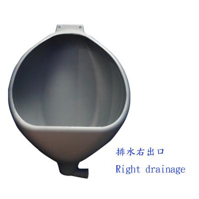 China Wall Mount Plastic Urinal Convenience Plastic Urinal For Construction Industry Use for sale