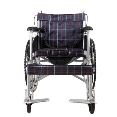 China Wholesale Latest High Quality Plaid Wheelchair Manual Wheelchair Wheelchair for sale