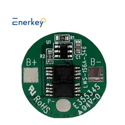 Cina 18650 NMC Li Ion Cells Lifepo4 Battery BMS Protection Board 1S 6A Per luci a LED solari in vendita