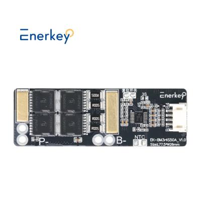 China Enerkey 3S 4S 5S 50A 18650 Lithium Battery Protection Board 3.2V Li-ion Battery BMS 4S For Electric Scooter for sale