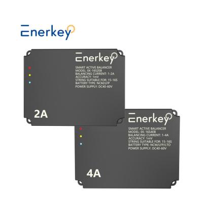 China Enerkey 2A 4A Smart Active Balancer 15S 16S Lifepo4 / Li-ion Battery Equalizer For Electric Bicycle for sale