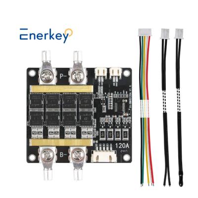 Κίνα Enerkey BMS 4S 12V 120A Πίνακα προστασίας μπαταρίας ιόντων λιθίου 3.2V με BMS ισορροπίας για 18650 μπαταρία 12V προς πώληση