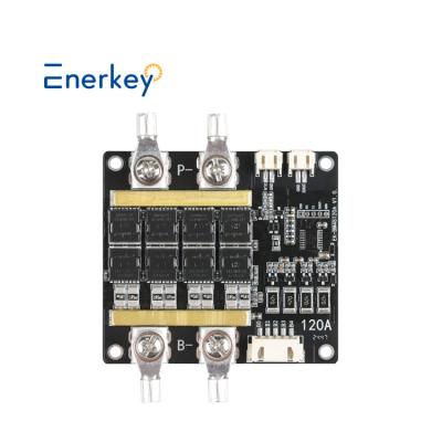 Chine Enerkey 12V LiFePO4 BMS 3s 4s 120A 14.8V 18650 Batterie BMS Packs Conseil de protection Balance Circuits intégrés à vendre