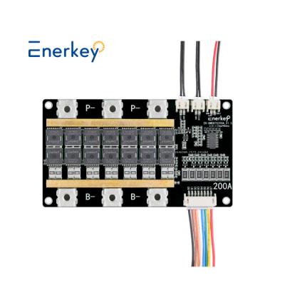 Китай Enerkey 5S BMS 200A Литий-ионный Lipo LifePo4 Литий батарейный защитный щит с балансом для мотоциклов продается