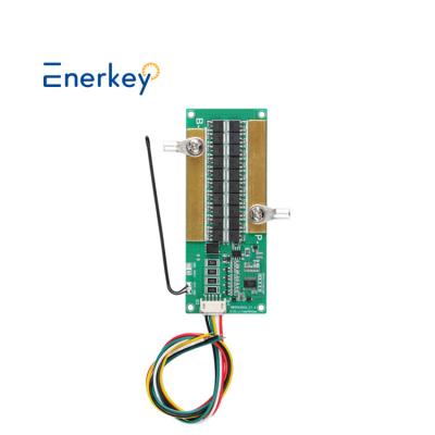 China Enerkey 3s 12V 3.7V 80A Li-ion BMS Battery Management System With Waterproof PCM For 18650 Lithium Battery Pack for sale