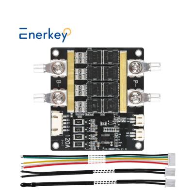 China Enerkey 3S BMS 12V 120A Li-ion LifePo4 Lithium Battery Protection Board Balance High Current Car Start BMS for sale