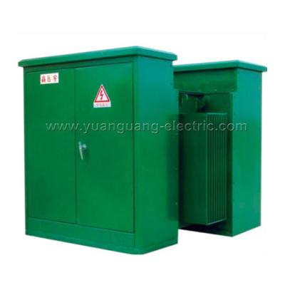 China Outdoor Type 11/0.4KV Substation 125KVA Power Protection Mounted Transformer for sale