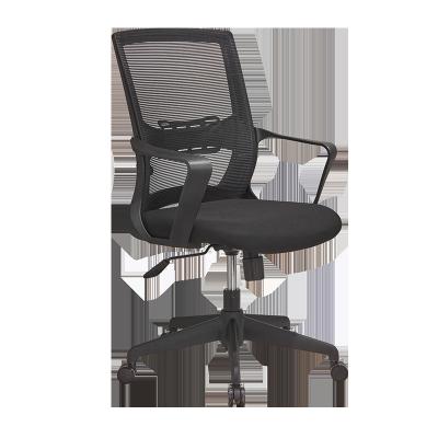 China Bestselling Contemporary Aluminum Swivel Ergonomic Luxury Black Fabric Office Swivel Chair for sale