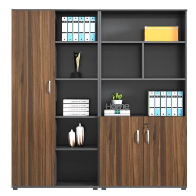 China Convertible Good Prices Wooden Office Furniture File Cabinet Display Shelf Storage Filing Cabinet for sale