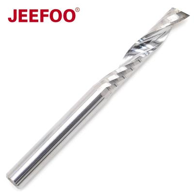 China Cutting 4*22mm Acrylics PVC One Groove Spiral Bit CNC Router Cutter / Cut Tools Bit for sale