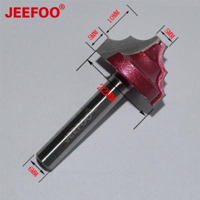 China Cutting 6*22(A) router bit for wood, woodworking router bit for sale