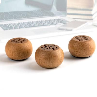 China Manufacturer Hot Sale Portable BM4D Wooden AirPlay Mini Wireless Stereo Speaker for Computer Smart Phone for sale