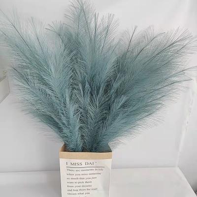 China Wholesale Hand Made Decorative Tall Plant Wedding Artificial Pampas Flowers Dried Tall Large Fluffy Dry Pampas Grass for sale