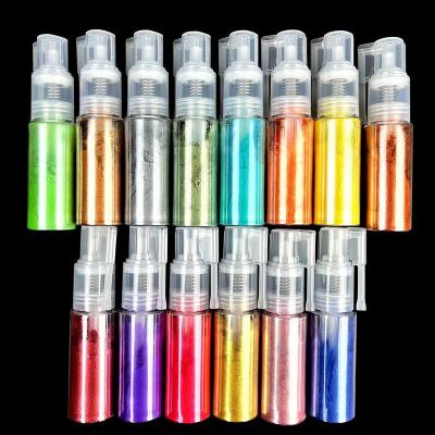 China Stored Edible Glitter Powder Spray 15g Cake Spray Cookies Fondant Macaron Powder Creative Decoration for sale