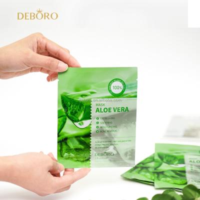 China Wholesale Herbal Collagen Nourishing Moisturize To Repair Silk Aloe Vera Mask Nourishing Deep Nourishing Facial Sheet for sale