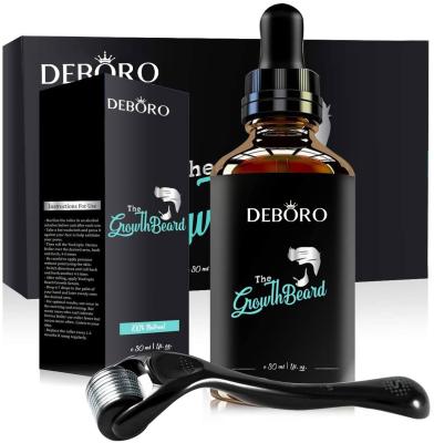 China Moisturizing Hydrate Derma Roller for Beard Growth, Groom Roller Hair Growth Oil Men Beard Care Kit for sale