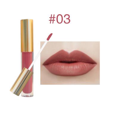 China OEM ODM private label waterproof vegan matte lip gloss multiple color choice waterproof long lasting liquid lipstick for sale