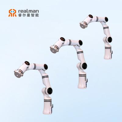 China Realman 6 axis collaboration robot arm hotsale smart mechanical arm robotics for 5kg payload integrated collaboration robot for sale