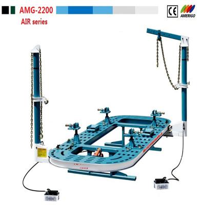 China Amerigo AMG-2200 Automatic Car Body Straighting Bench Machine / Chassis Frame Straightening Machine for sale