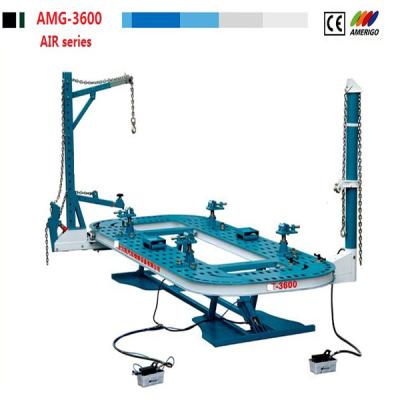 China Amerigo AMG-3600 Automatic Car Body Straighting Bench Machine / Chassis Frame Straightening Machine for sale