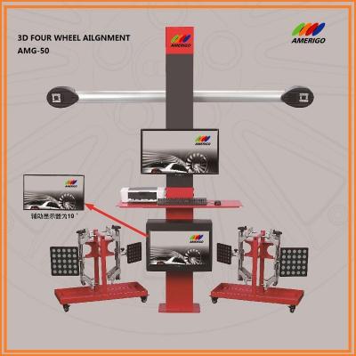 China Tire workshop Amerigo AMG-50 wheel alignment machine, 3D wheel alignment for sale for sale