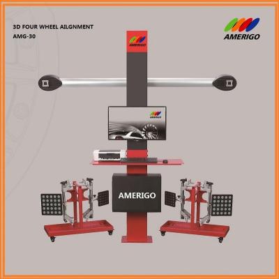 China Tire Workshop Amerigo AMG-30 3D Digital Image Multi Dimensional Wheel Aligner for sale