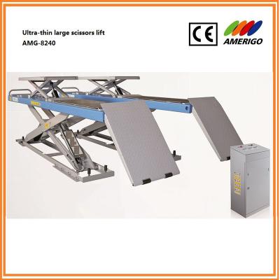 China 4Sshop Amerigo Alignment Used Scissor Hydraulic Car Lift, 7716lb. Capacity for sale