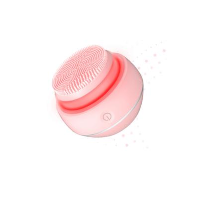 China Cheap DEEP CLEANSING Products Cleansing Sonic Vibrating Face Cleanser Beauty Silicone Facial Cleansing Brush for sale